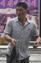 Scenes of hot summer day in Pyongyang