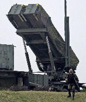 PAC-3 interceptor in Okinawa