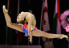 Russia's Mamun wins individual title at rhythmic club worlds