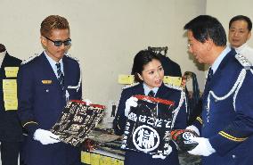 Celebrities attend Tokyo fair of goods made in prison by convicts