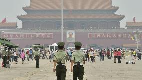Tiananmen Square, site of China's military parade set for Sept. 3