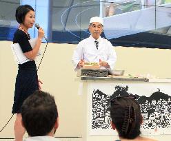 Hyogo food products promoted at Expo Milano 2015