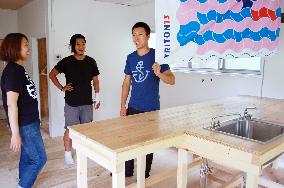 Fishermen group builds share house facilities in Miyagi Pref.