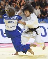Japan's Asami places 2nd in women's 48-kg event at world judo