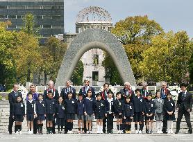 G-7 foreign ministers' meeting in Hiroshima