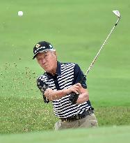 Aoki sets record as oldest player to appear on JGTO Tour