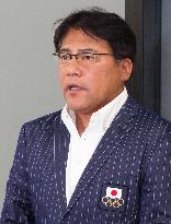 Japan coach Teguramori returns home