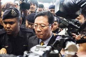 N. Korean envoy leaves Malaysia