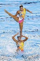 Synchronized swimming: Japan qualifies for team free final at worlds