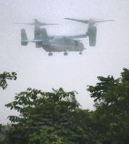 Japan OKs U.S. flights of Ospreys in Japan after crash off Australia
