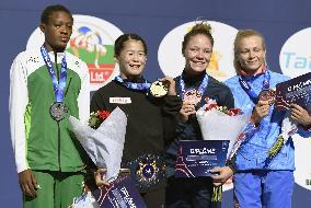 Wrestling: Okuno wins 55-kg gold at worlds