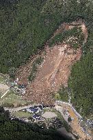 Landslide in Japan