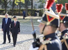 Japanese Crown Prince visits France