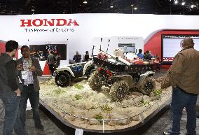 Honda disaster-relief vehicles