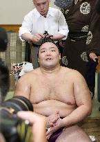 Sumo: Summer tourney winner Asanoyama