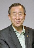 U.N. chief likely to visit quake-hit areas in Japan