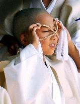 Little monks in Kyoto