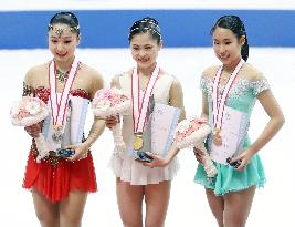 Miyahara captures national figure skating title for 3rd straight time