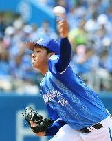 Baseball: Ishida pitches BayStars past Swallows