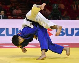 Judo: Abe wins men's 66-kg gold at world c'ships