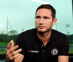 Soccer: Former England star Lampard interview in London