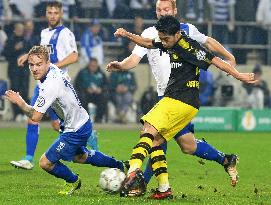 Dortmund's Kagawa scores