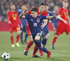 Soccer: Belgium-Japan friendly