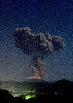 Mt. Shimmoe eruption