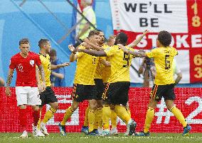 Football: Belgium vs England at World Cup