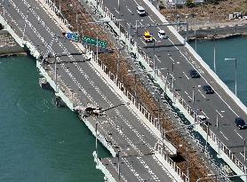 Powerful typhoon aftermath