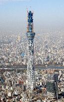 Tokyo Sky Tree tops 500m