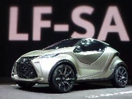 Toyota unveils extra-small Lexus concept car at Geneva auto show