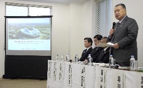 Olympics organizer speaks on plans to use hydrogen energy at new stadium