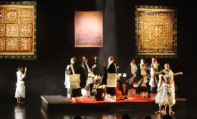 Dance integrated with Buddhism performed at Koyasan University