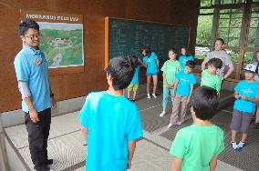 Nature learning facility opens in tsunami-hit town