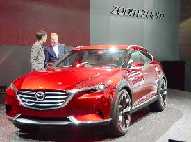 Mazda unveils Koeru concept SUV at auto show in Frankfurt