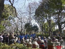 Commemorating Tokyo air raid