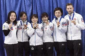 Japan win silver medal at world curling championship
