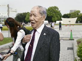 A-bomb survivor to attend Hiroshima event for Obama visit