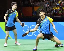Olympics: Japan vs. China in table tennis team final