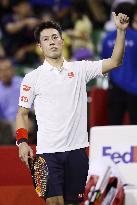 Tennis: Nishikori overcomes shaky start to get 1st-up Japan Open win