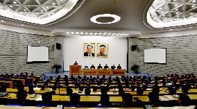 N. Korea hold meeting to discuss space technology