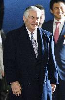 Tillerson set to focus on N. Korea response in 1st Japan visit