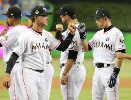 Home opener ceremony for Miami Marlins