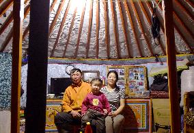 Nomadic lives in Mongolia