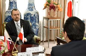 Polish ambassador visits Japan's Tsuruga