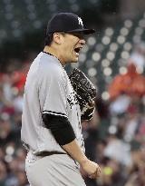 Baseball: Yankees' Tanaka