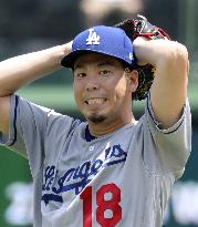 Baseball: Dodgers' Maeda