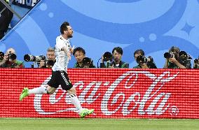 Football: Nigeria vs Argentina at World Cup