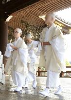 Children enter priesthood in Japan